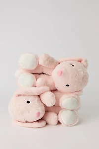 Plush Bunny Slippers
