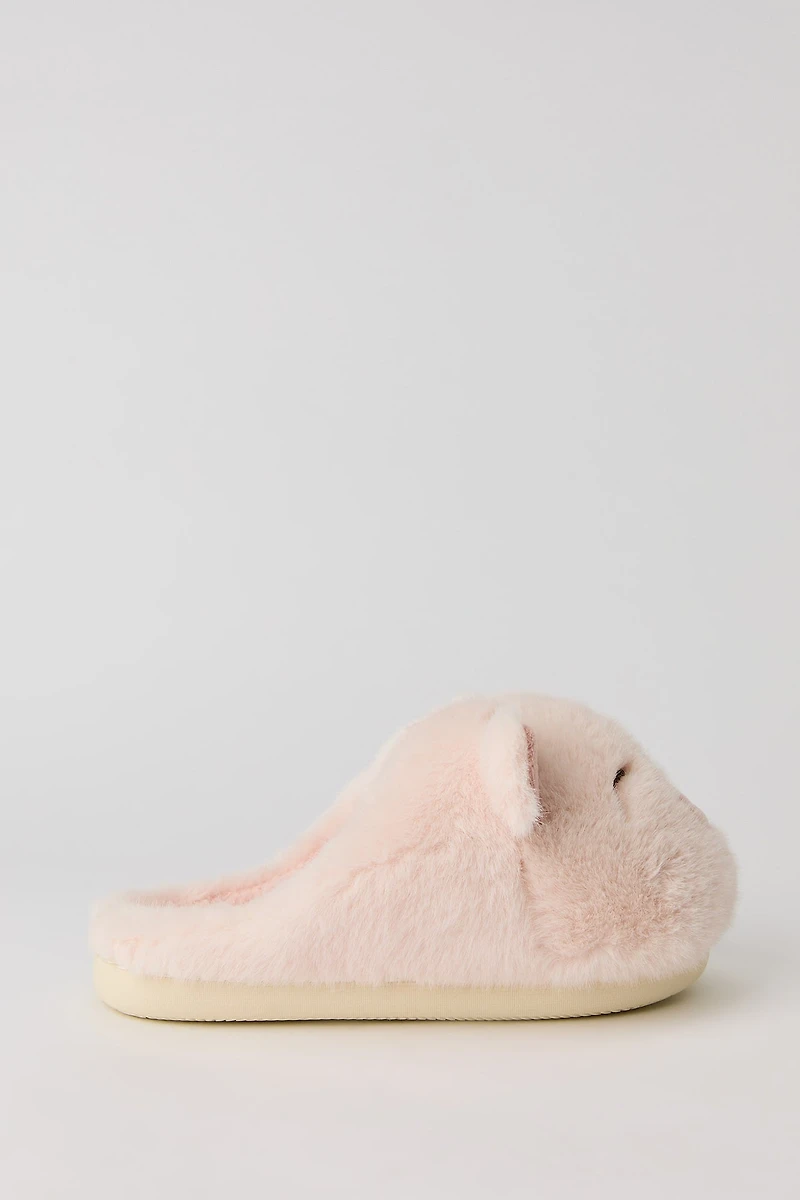 Plush Pig Slippers