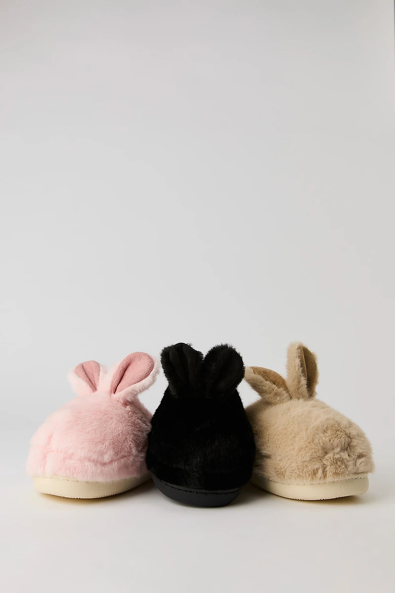 Plush Bunny Slippers