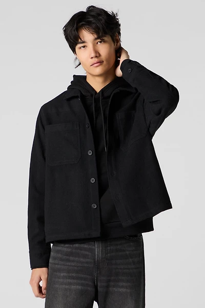 Flannel Boxy Shacket