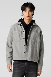 Flannel Boxy Shacket