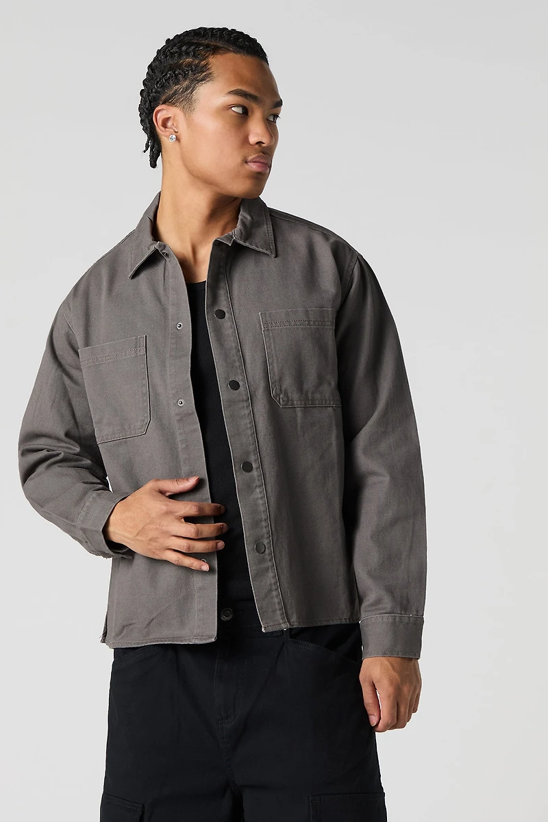 Boxy Denim Trucker Jacket