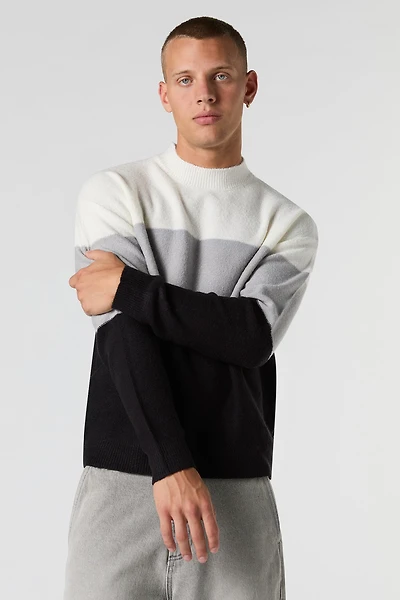 Mossy Colourblock Sweater