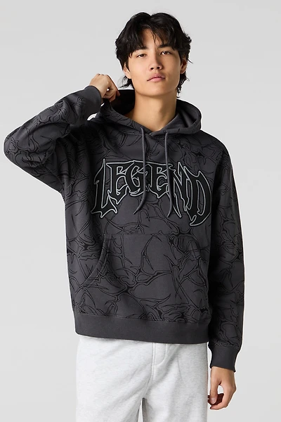 Legend Graphic Fleece Hoodie