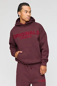 Premium Heavyweight Fleece Baggy Graphic Hoodie