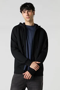 Fleece Zip-Up Hoodie