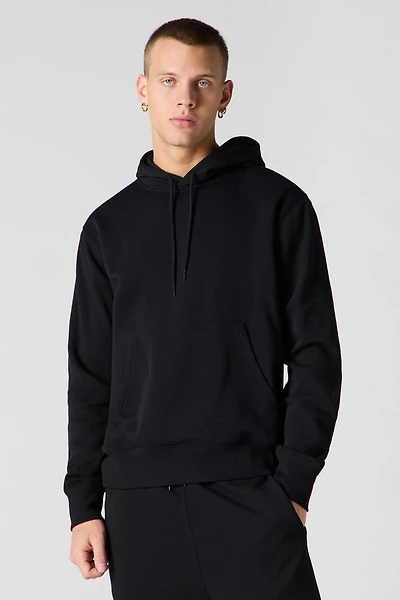 Solid Fleece Hoodie