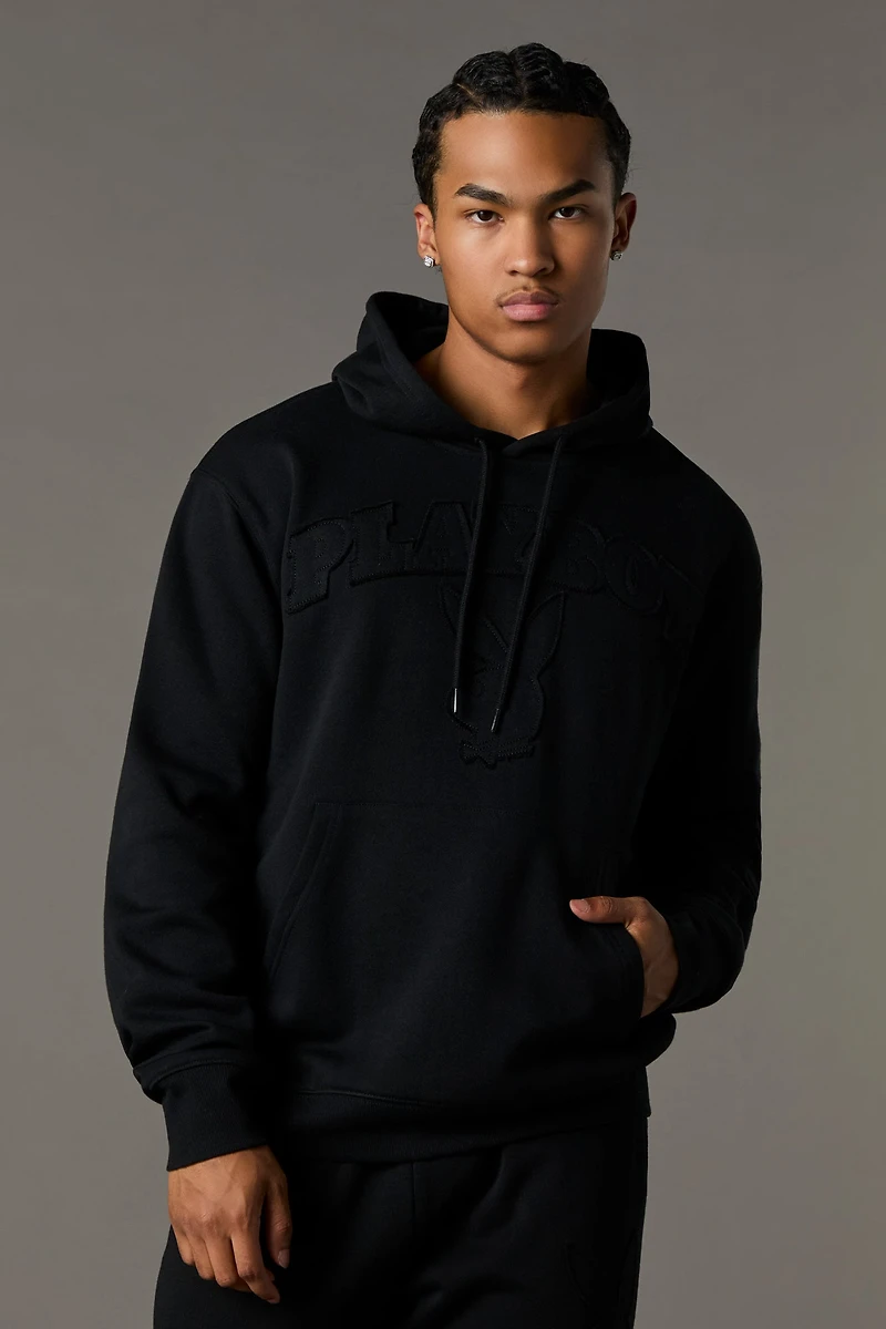 Playboy Patched Fleece Hoodie