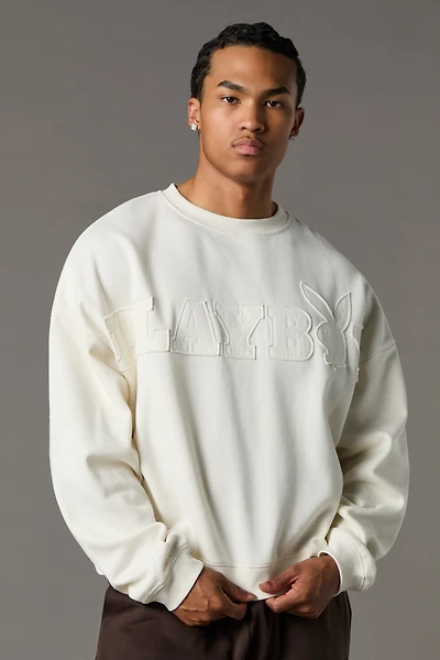 Playboy Patched Fleece Sweatshirt