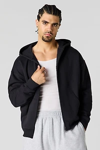 Premium Heavyweight Fleece Zip-Up Hoodie