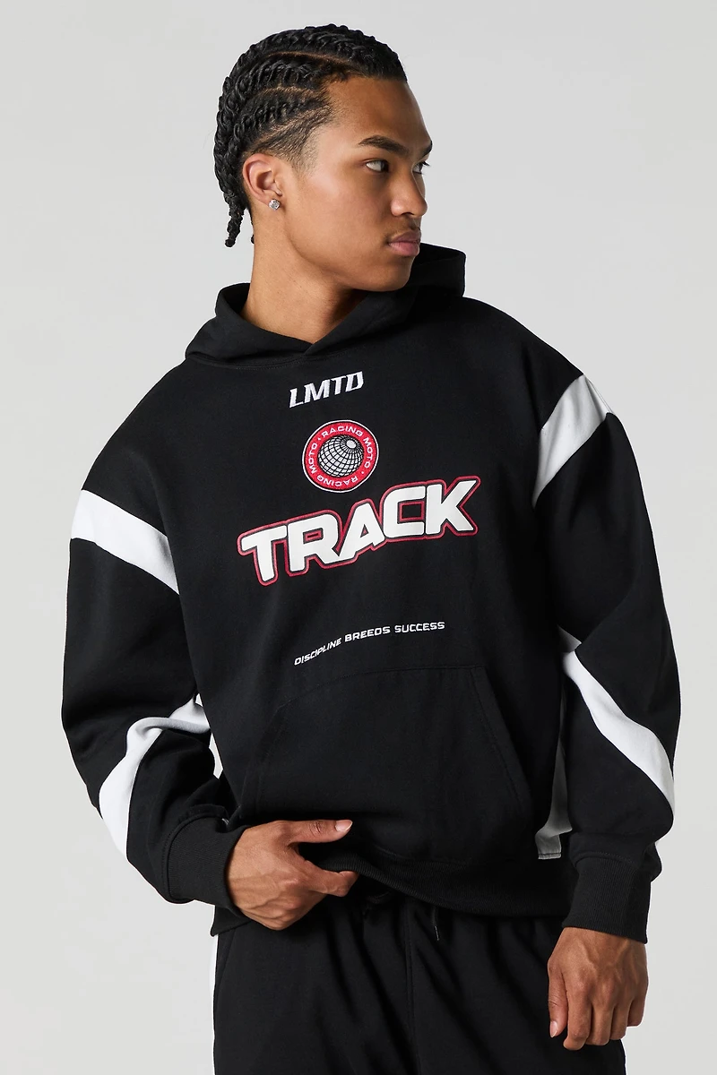 Racing Graphic Fleece Hoodie