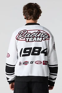 Motor Sport Fleece Racing Jacket