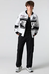 Motor Sport Fleece Racing Jacket