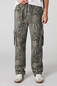 Pantalon cargo en molleton