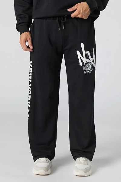 NYC Embroidered Fleece Sweatpant