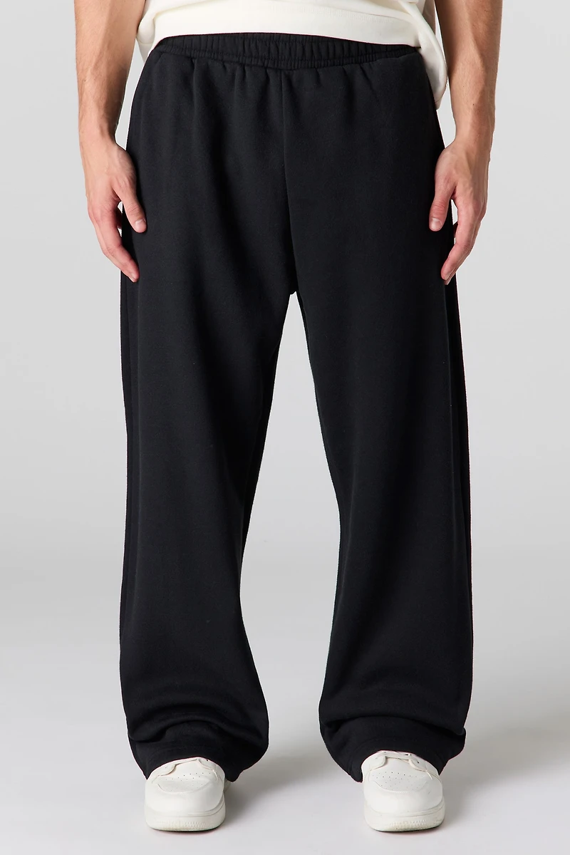 Premium Heavyweight Fleece Wide Leg Sweatpant