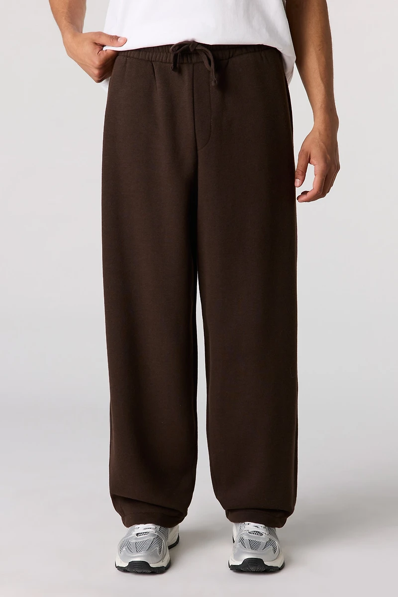 Pantalon d'entraînement à jambe ballon en molleton