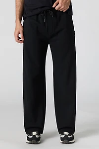 Zipper Pocket Fleece Sweatpant