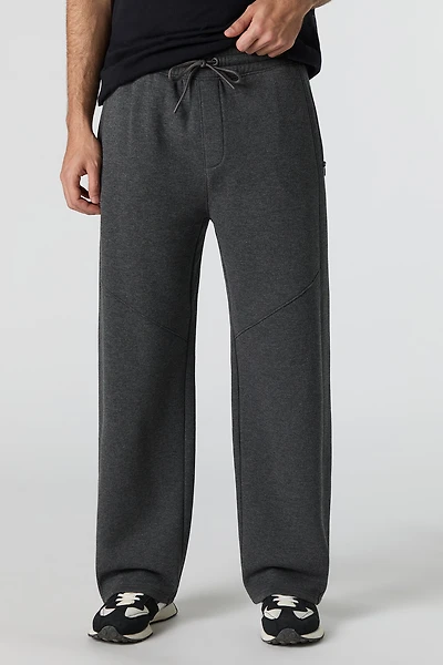 Zipper Pocket Fleece Sweatpant