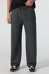 Zipper Pocket Fleece Sweatpant