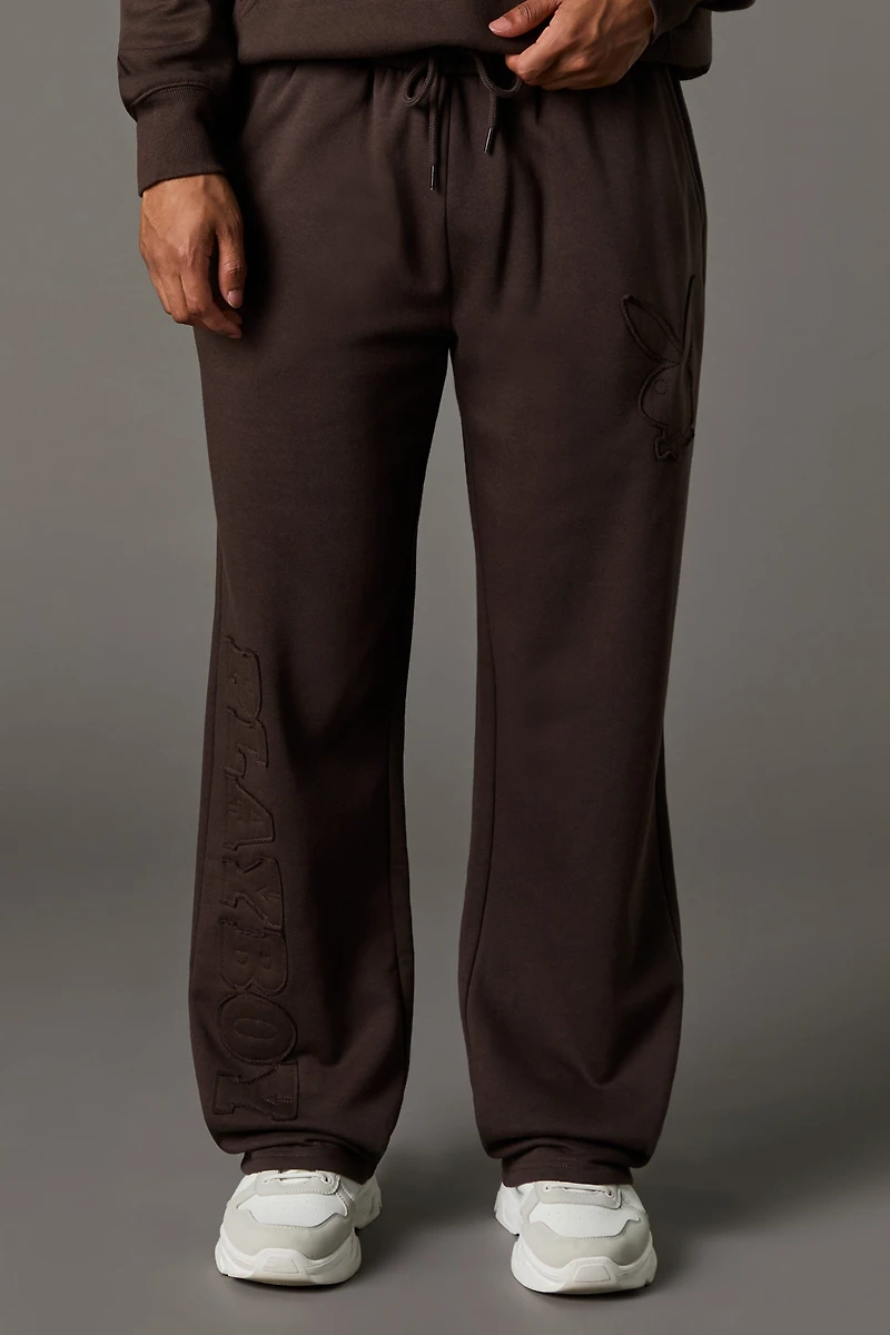 Pantalon d'entraînement en molleton avec empiècement Playboy