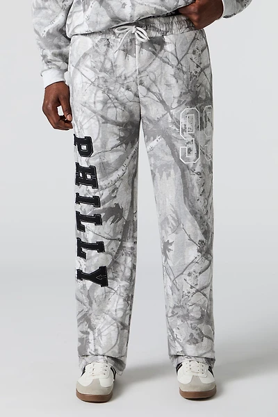 Camo Patch Fleece Sweatpant