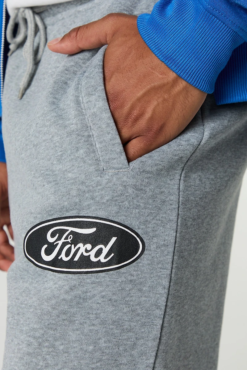 Jogger en molleton à imprimé Ford