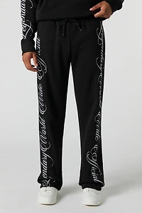 Legendary World Embroidered Fleece Sweatpant
