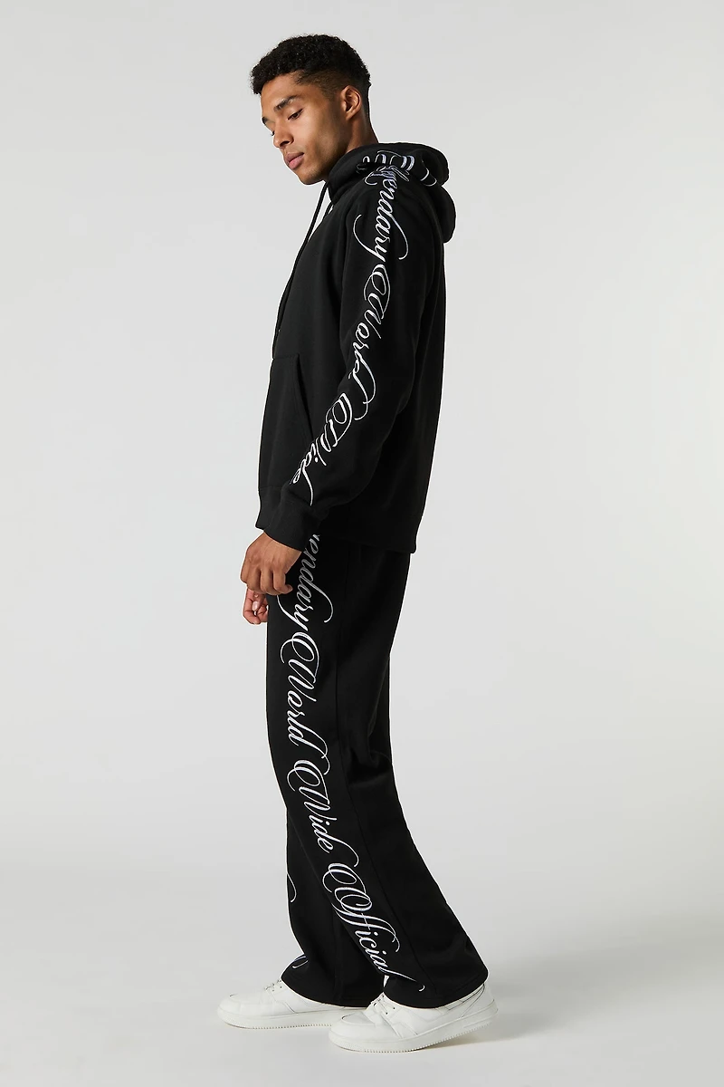 Legendary World Embroidered Fleece Sweatpant