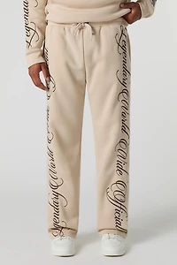 Pantalon d'entraînement en molleton avec motif brodé Legendary World