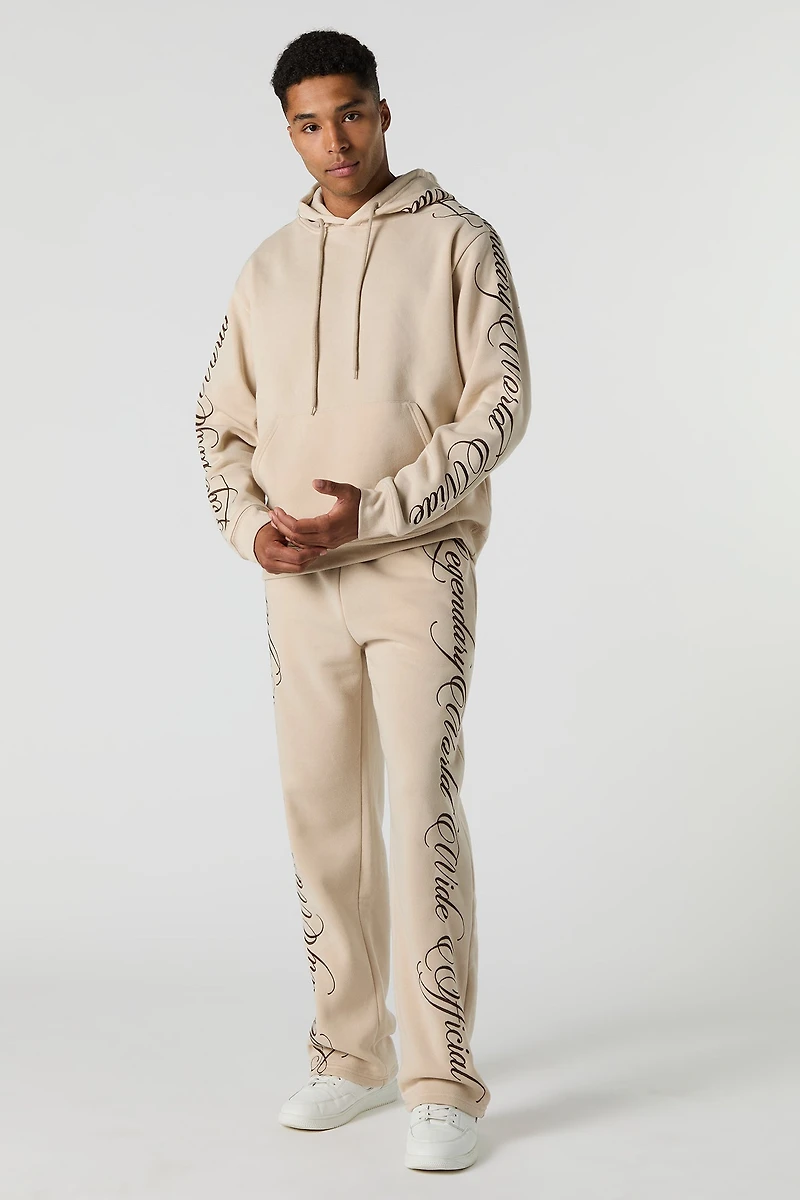 Legendary World Embroidered Fleece Sweatpant