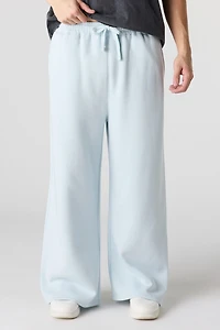 Pantalon d'entraînement à jambe ultralarge en molleton