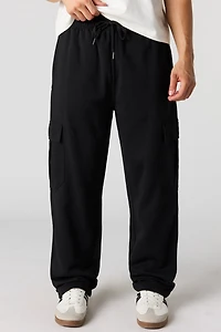 Fleece Baggy Cargo Sweatpant