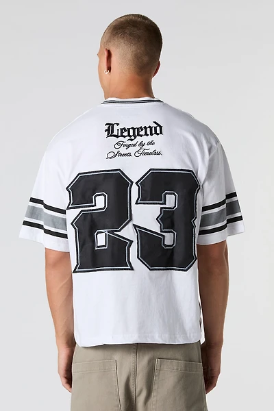 Twill Embroidered Jersey