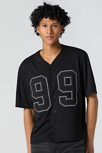 Jersey de base-ball en filet à broderie 99