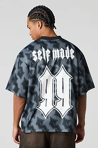 Self Made Graphic Mesh Camo Jersey