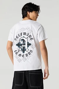 Self-Made Legends Embroidered Graphic T-Shirt