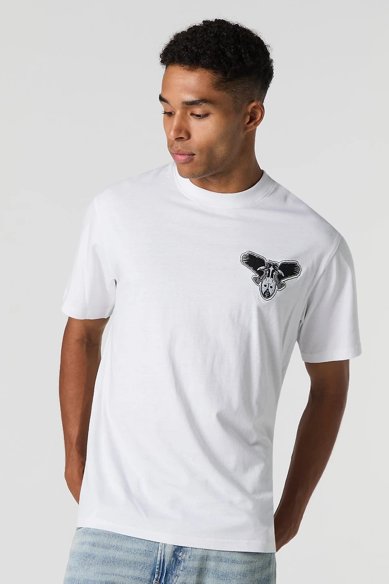 Victory or Death Embroidered T-Shirt