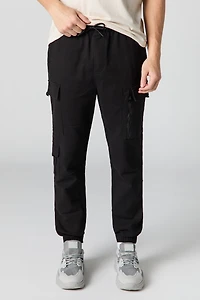 Jogger cargo avec poches à fermeture glissière