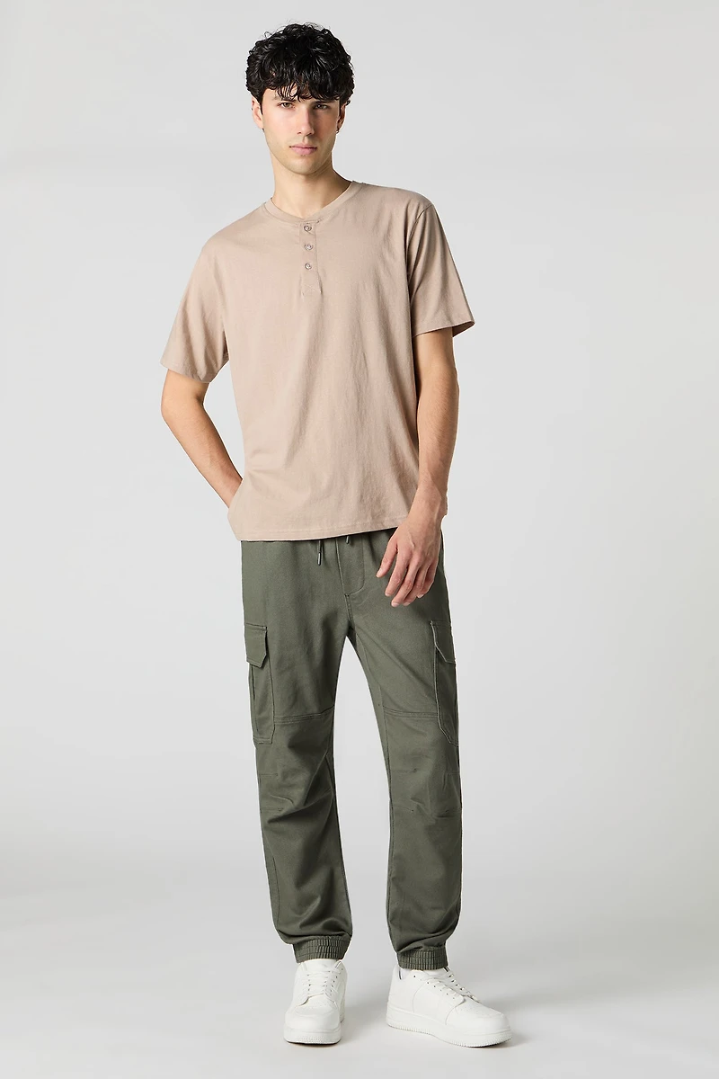 Soft Knit Cargo Jogger