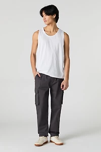 Pantalon cargo classique à taille coulissante