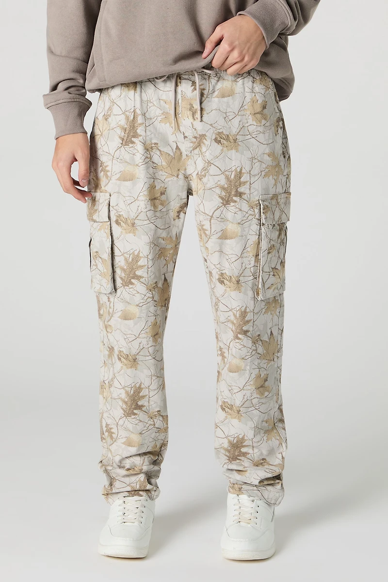 Pantalon cargo classique à taille coulissante