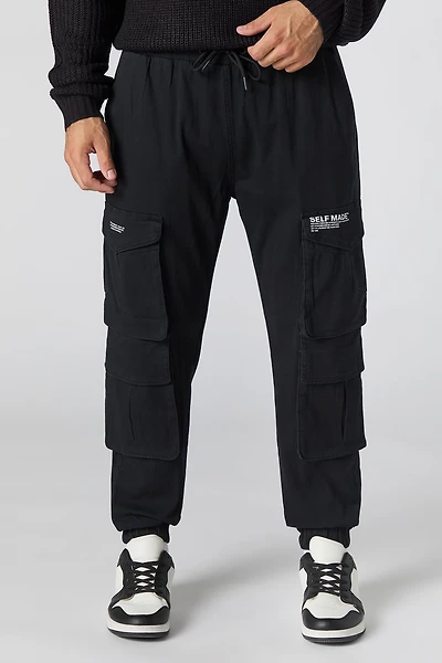 Self Made Multi Pocket Cargo Jogger