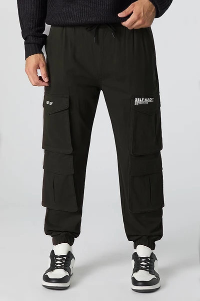 Jogger cargo à multiples poches Selfmade