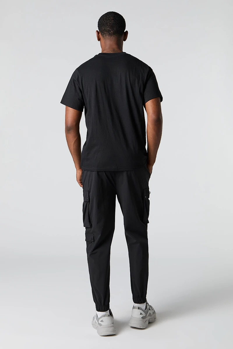 Nylon Cargo Jogger
