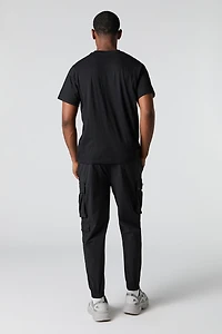 Nylon Cargo Jogger