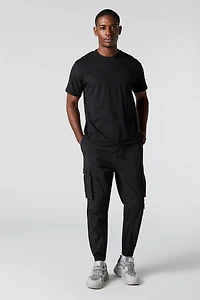 Jogger cargo en nylon