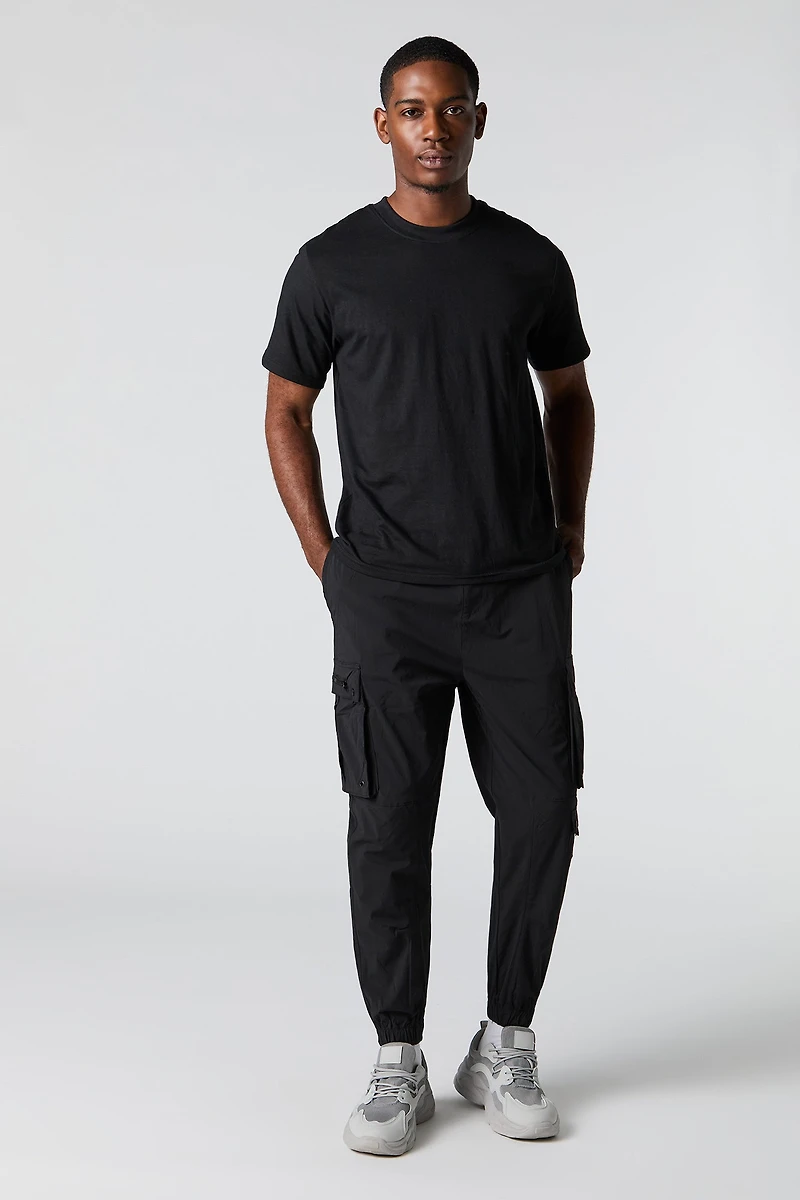 Nylon Cargo Jogger