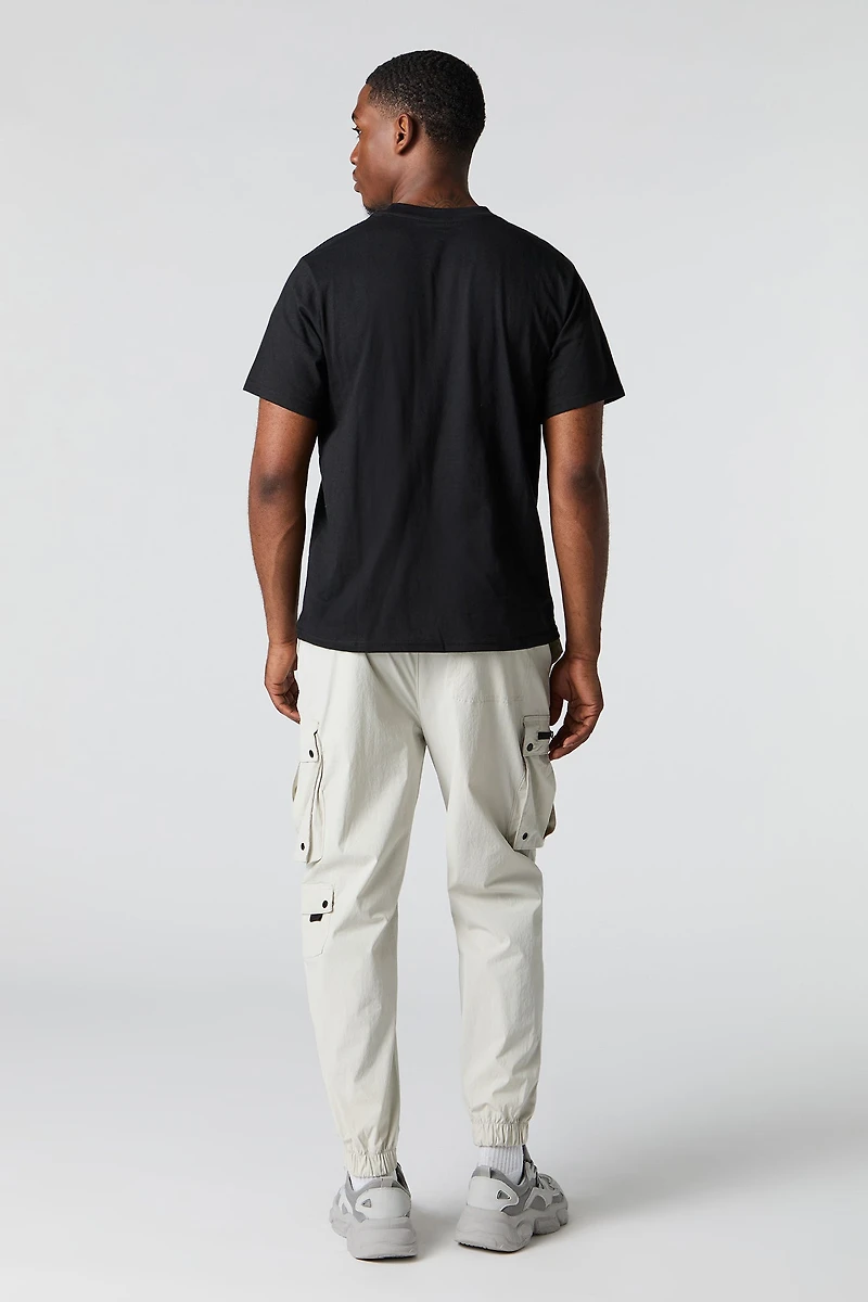 Nylon Cargo Jogger
