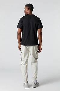 Nylon Cargo Jogger